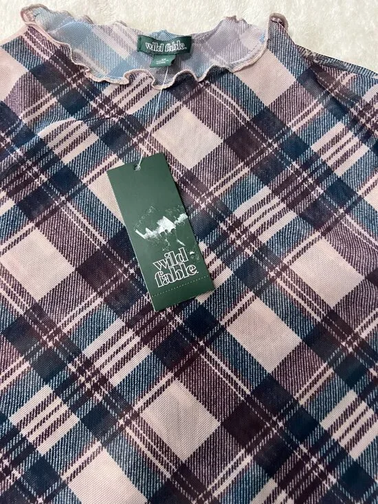 Purpleish mesh top in XS - new with tag - Picture 2 of 6